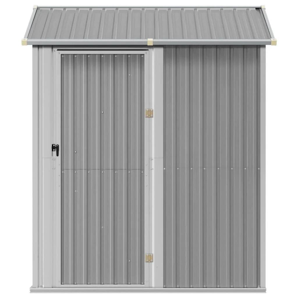 Abri de jardin acier 192x152,5x237 cm robuste Gris
