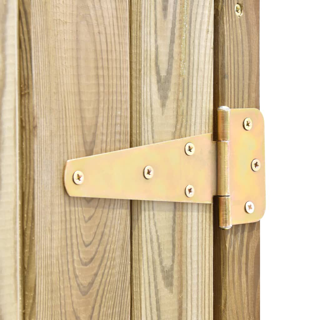 Abri à Vélos en Bois 232x110x170 cm – Pin Traité