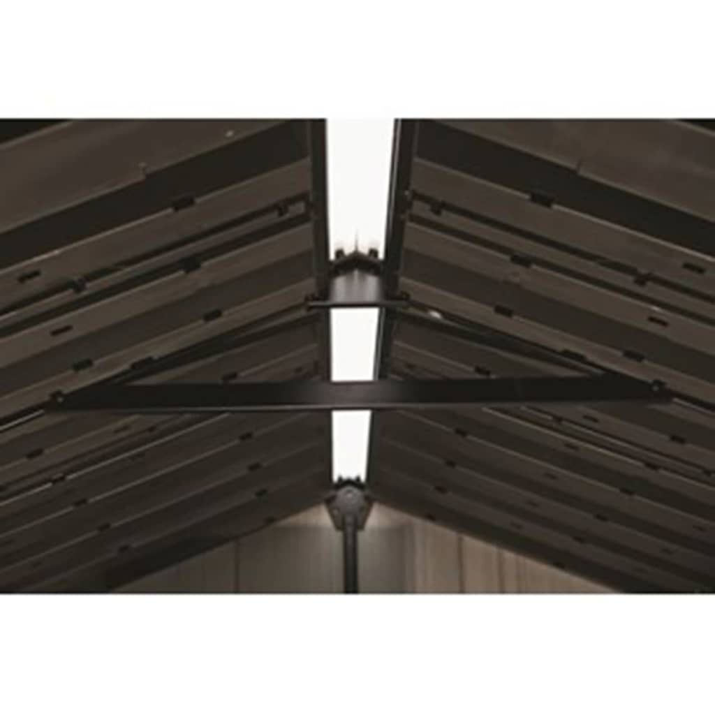 Abri de Jardin Keter Oakland 7511 Anthracite Résine 229x287 cm
