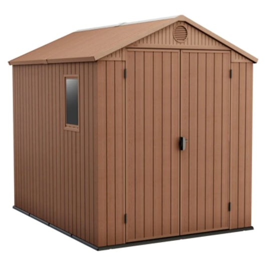 Abri de jardin Keter Darwin 68 - 190x244x221 cm Marron